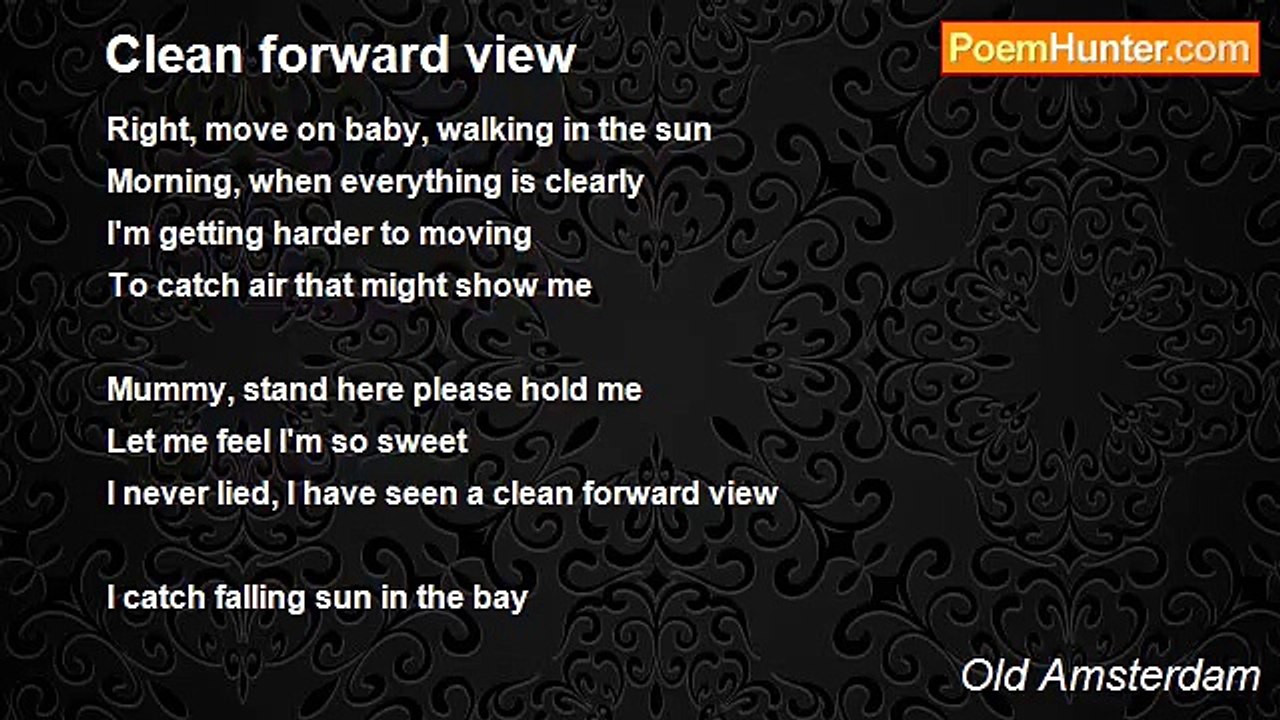 Old Amsterdam - Clean forward view