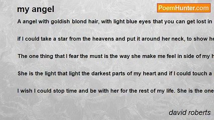david roberts - my angel