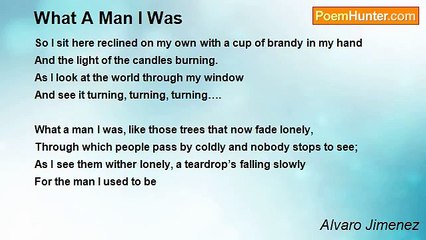 Alvaro Jimenez - What A Man I Was