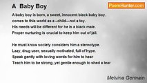 Melvina Germain - A  Baby Boy