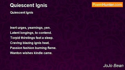 JoJo Bean - Quiescent Ignis