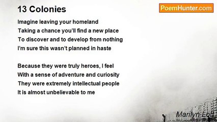 Marilyn Lott - 13 Colonies