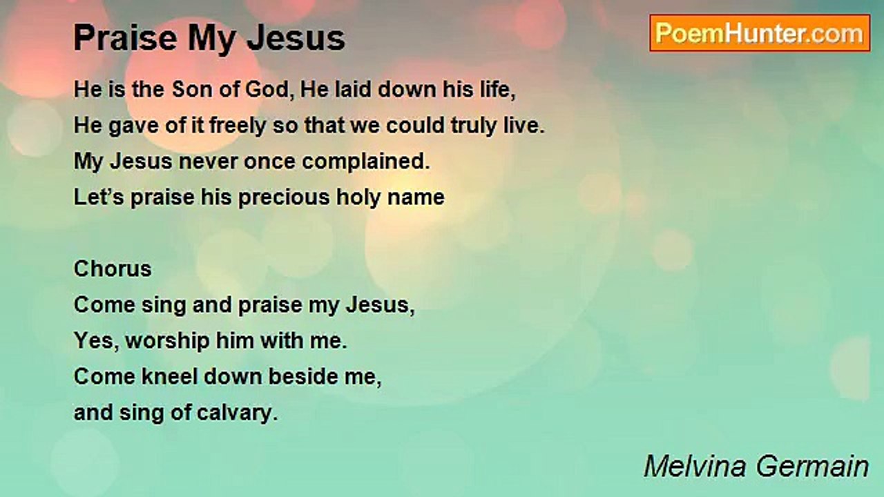 Melvina Germain - Praise My Jesus
