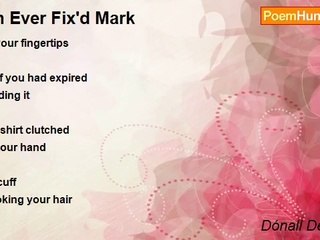 Dónall Dempsey - An Ever Fix'd Mark