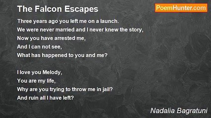 Nadalia Bagratuni - The Falcon Escapes