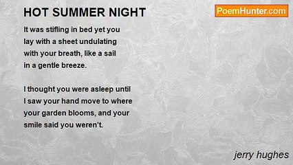 jerry hughes - HOT SUMMER NIGHT