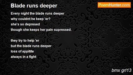 bmx grl13 - Blade runs deeper