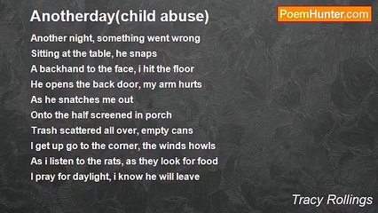Tracy Rollings - Anotherday(child abuse)