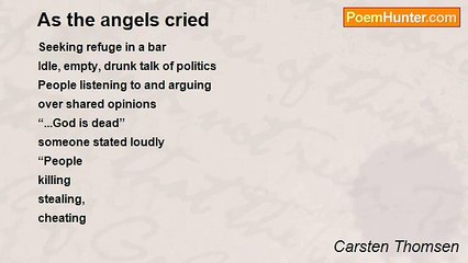 Carsten Thomsen - As the angels cried