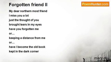 mary das - Forgotten friend II
