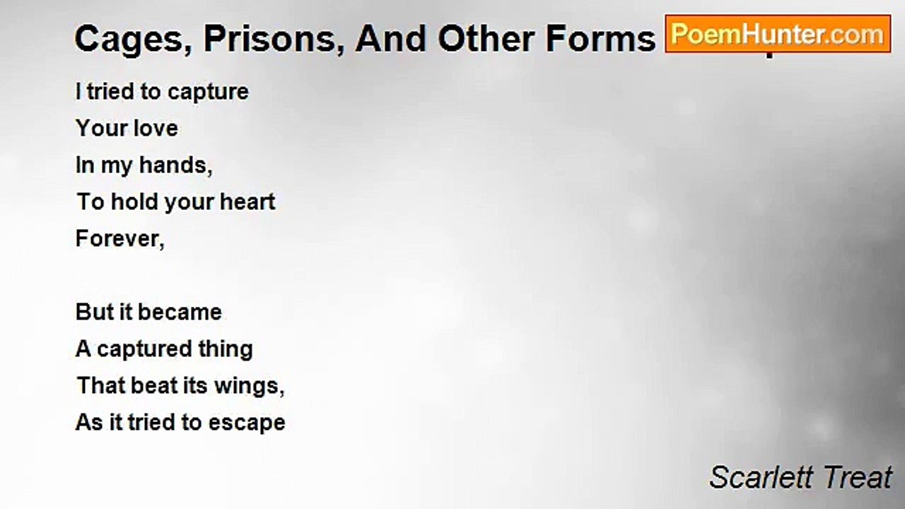 Scarlett Treat - Cages, Prisons, And Other Forms Of Capture