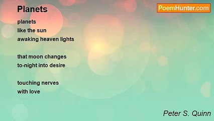 Peter S. Quinn - Planets