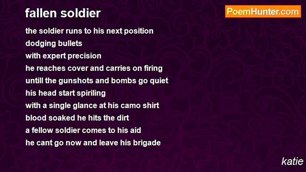katie - fallen soldier
