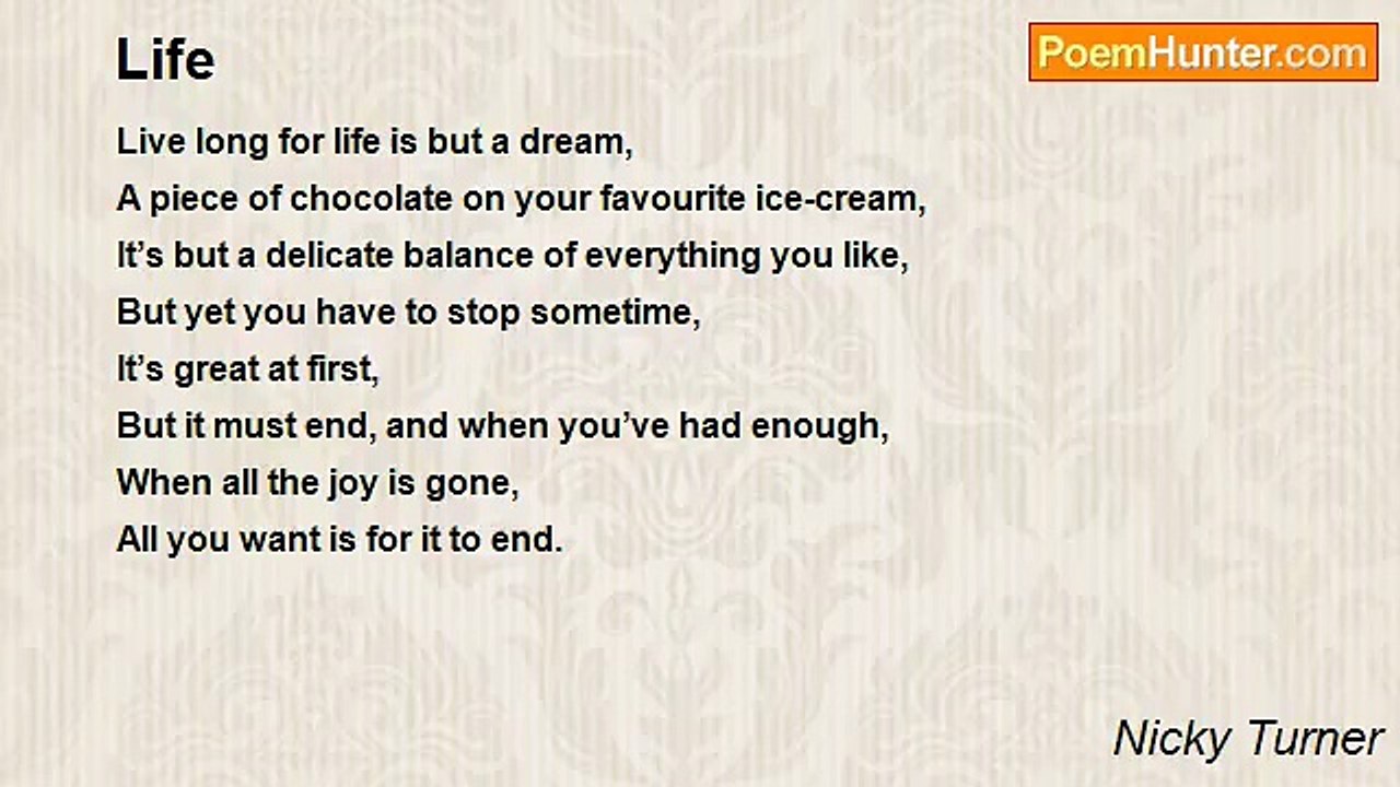 Nicky Turner - Life