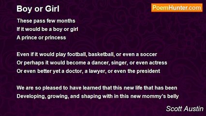 Scott Austin - Boy or Girl