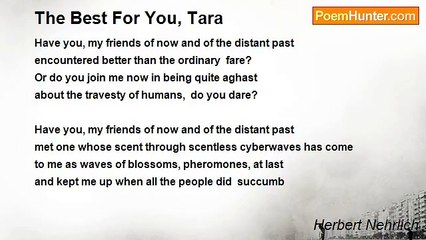 Herbert Nehrlich - The Best For You, Tara