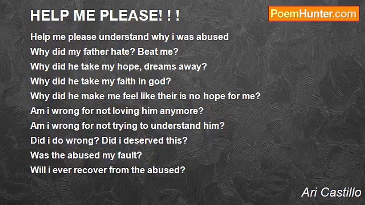 Ari Castillo - HELP ME PLEASE! ! !