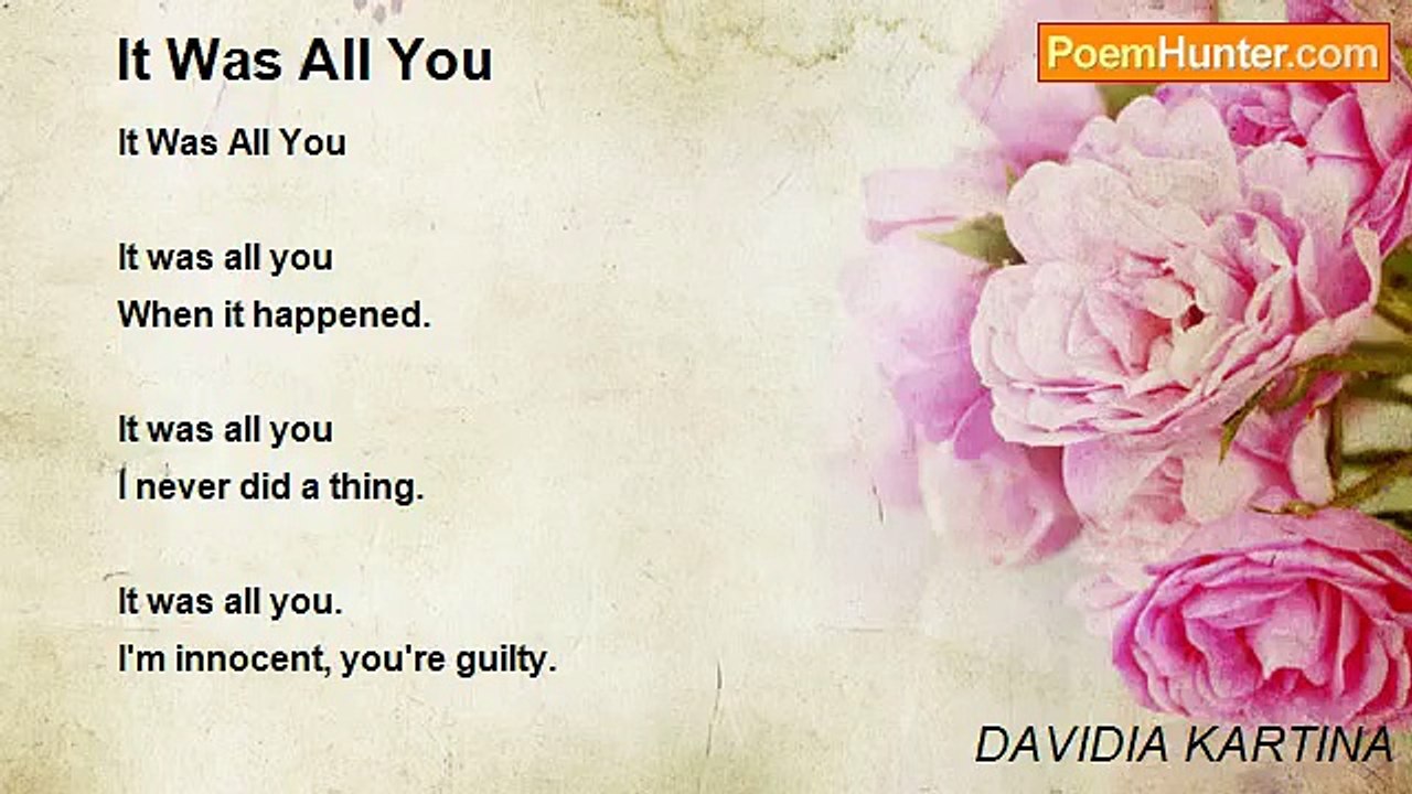 DAVIDIA KARTINA - It Was All You