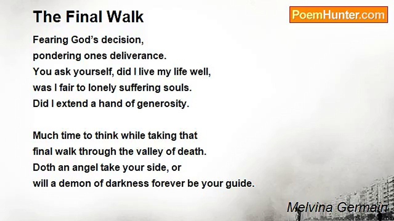 Melvina Germain - The Final Walk