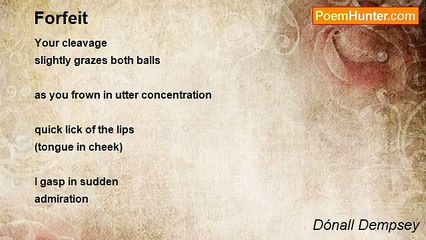 Dónall Dempsey - Forfeit