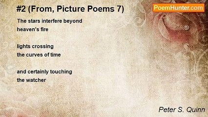 Peter S. Quinn - #2 (From, Picture Poems 7)