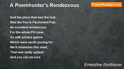 Ernestine Northover - A Poemhunter’s Rendezvous