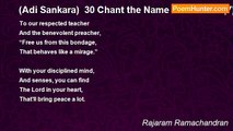 Rajaram Ramachandran - (Adi Sankara)  30 Chant the Name of Govinda (7)