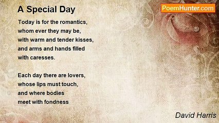 David Harris - A Special Day