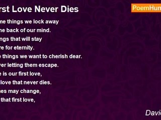 David Harris - First Love Never Dies