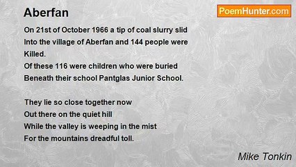 Mike Tonkin - Aberfan