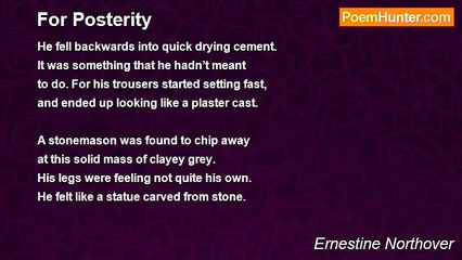 Ernestine Northover - For Posterity