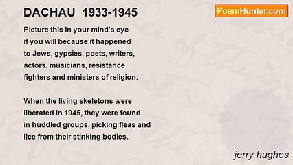 jerry hughes - DACHAU  1933-1945