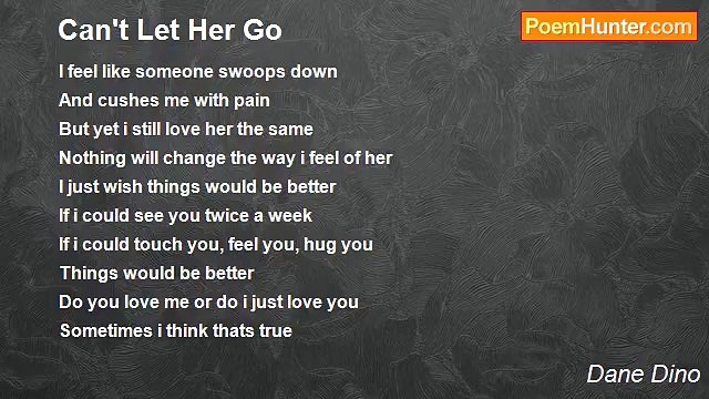 Dane Dino - Can't Let Her Go