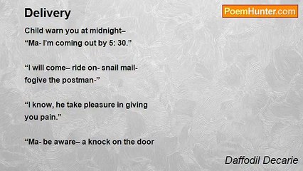 Daffodil Decarie - Delivery