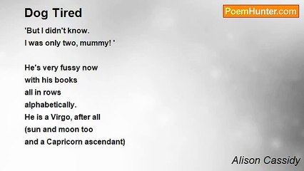 Alison Cassidy - Dog Tired