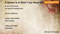 Dónall Dempsey - A Dream Is A Wish Your Heart Makes
