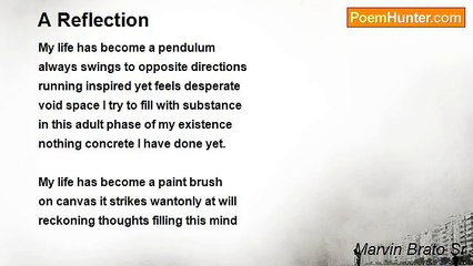 Marvin Brato Sr - A Reflection