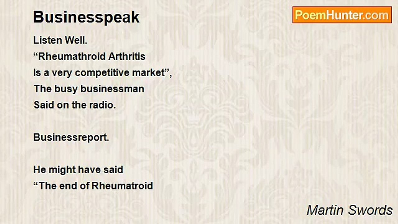 Martin Swords - Businesspeak