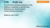 Melvina Germain - (736)       Erotic Joy