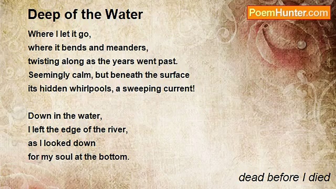 dead before I died - Deep of the Water