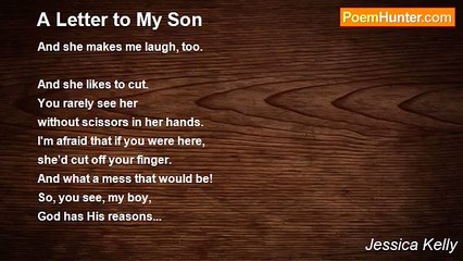 Jessica Kelly - A Letter to My Son