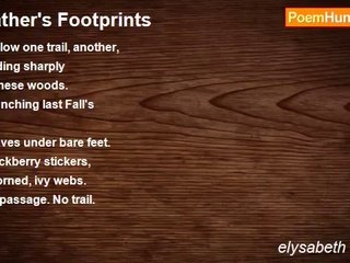 elysabeth faslund - Father's Footprints