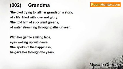 Melvina Germain - (002)     Grandma