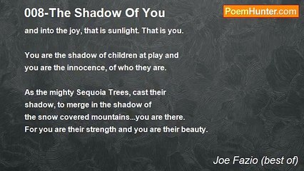 Joe Fazio (best of) - 008-The Shadow Of You