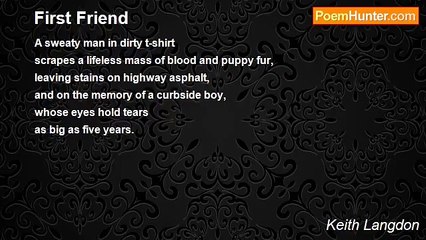 Keith Langdon - First Friend