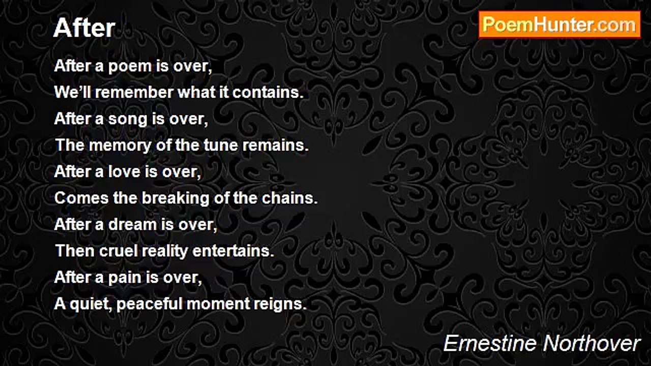 Ernestine Northover - After