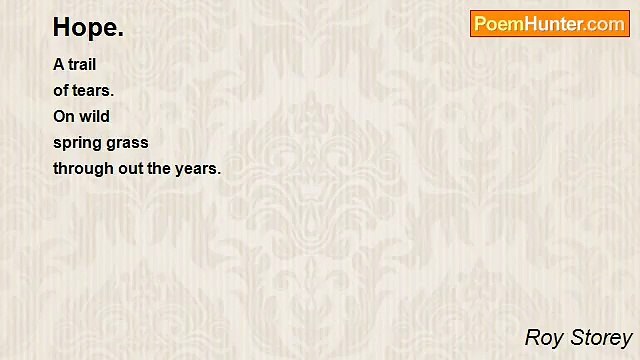Roy Storey - Hope.