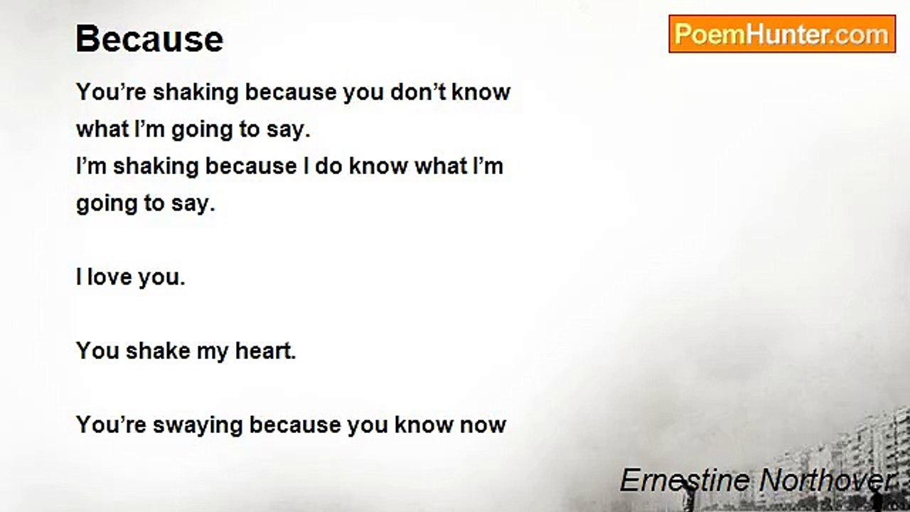 Ernestine Northover - Because