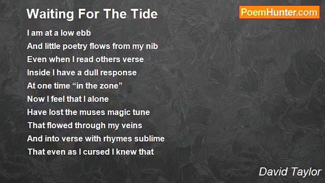 David Taylor - Waiting For The Tide