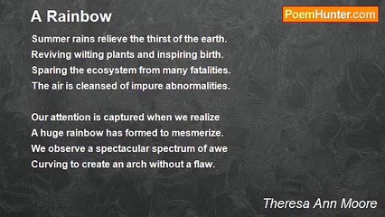 Theresa Ann Moore - A Rainbow